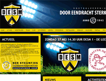 Tablet Screenshot of desm.nl